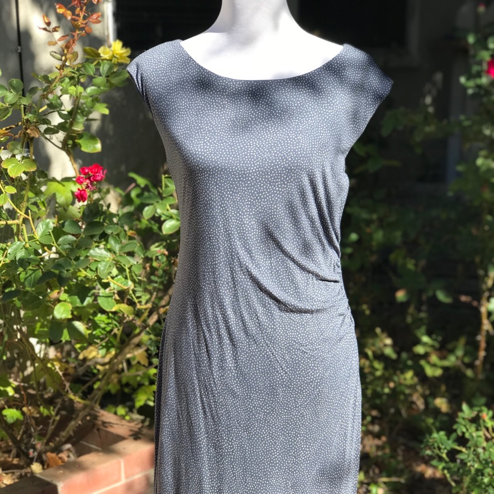Loft Side Gathered Sheath Dress